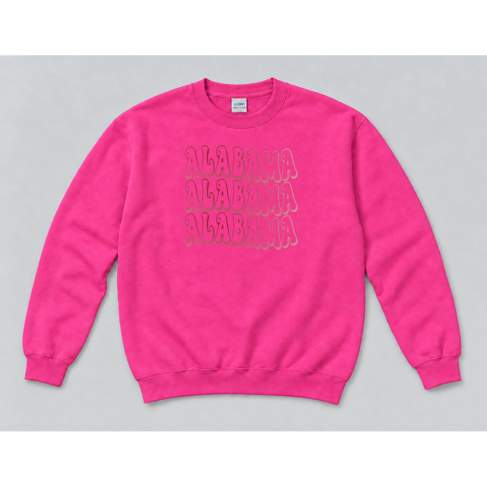 Crewneck Hot Pink mockup