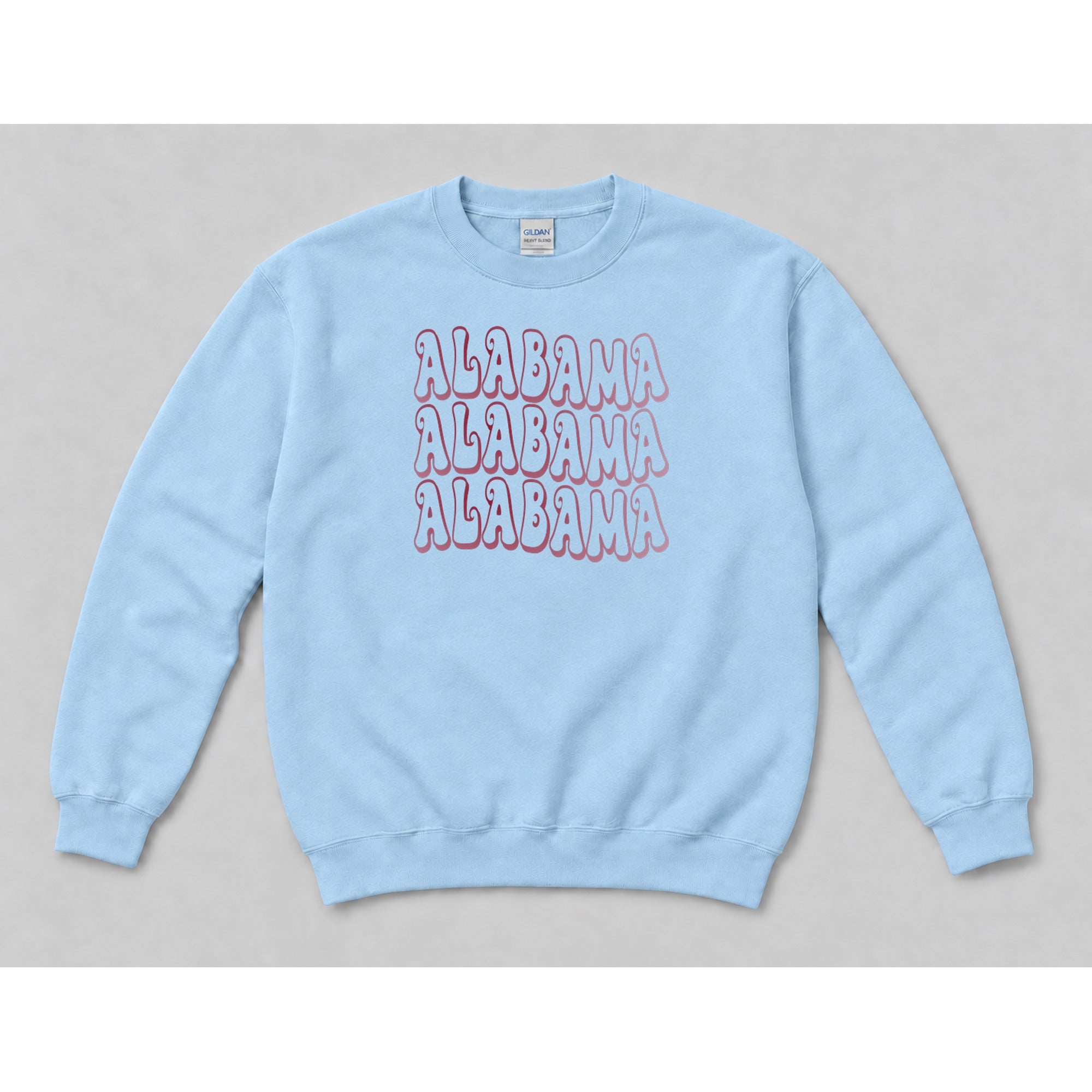 Crewneck Light Blue mockup