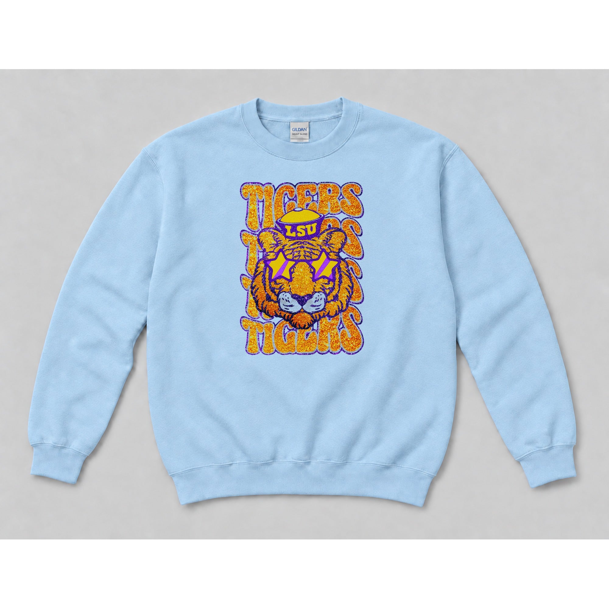 Crewneck Light Blue mockup