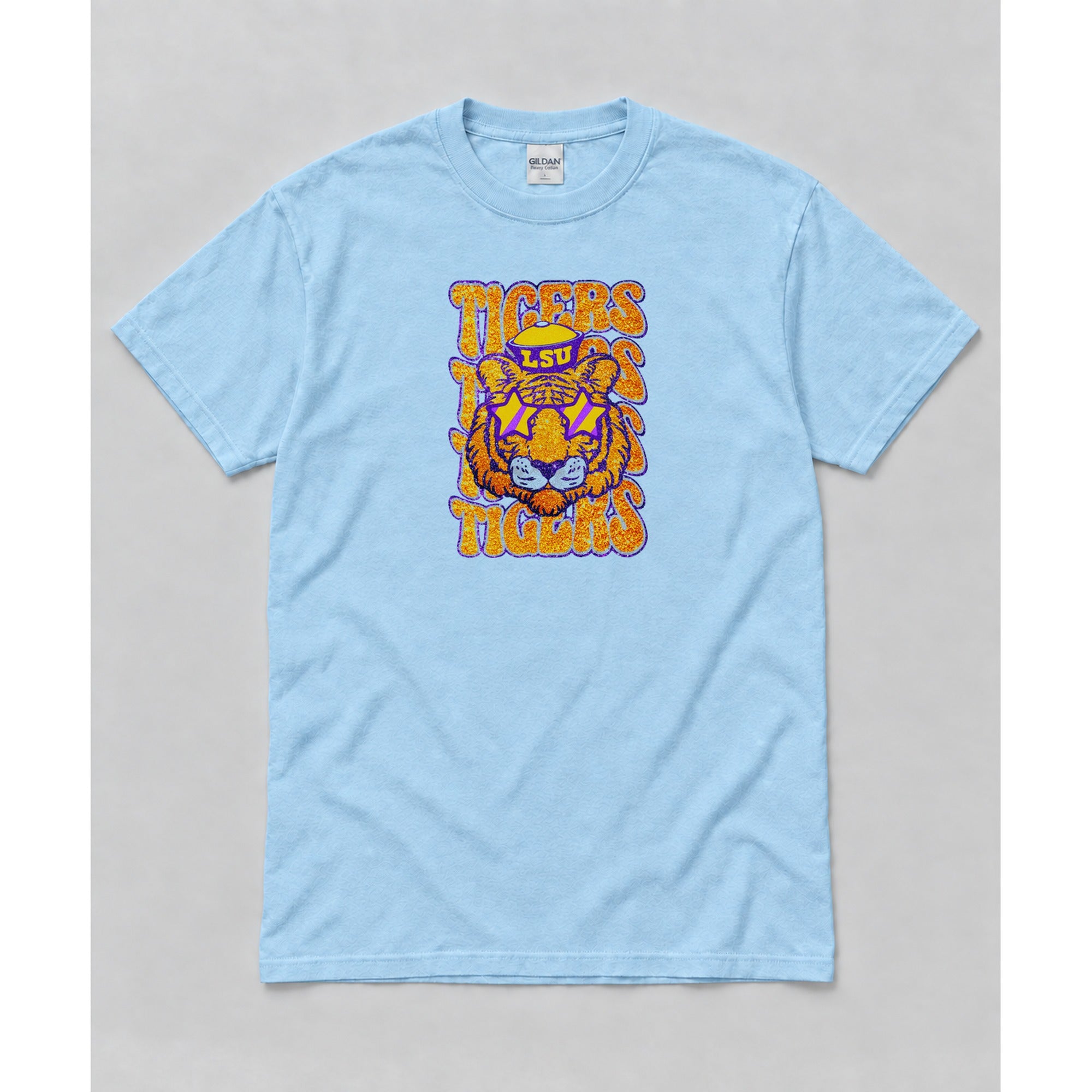 Short Sleeve Light Blue mockup