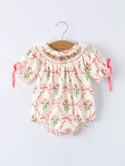 Spring Floral Baby Girls Romper