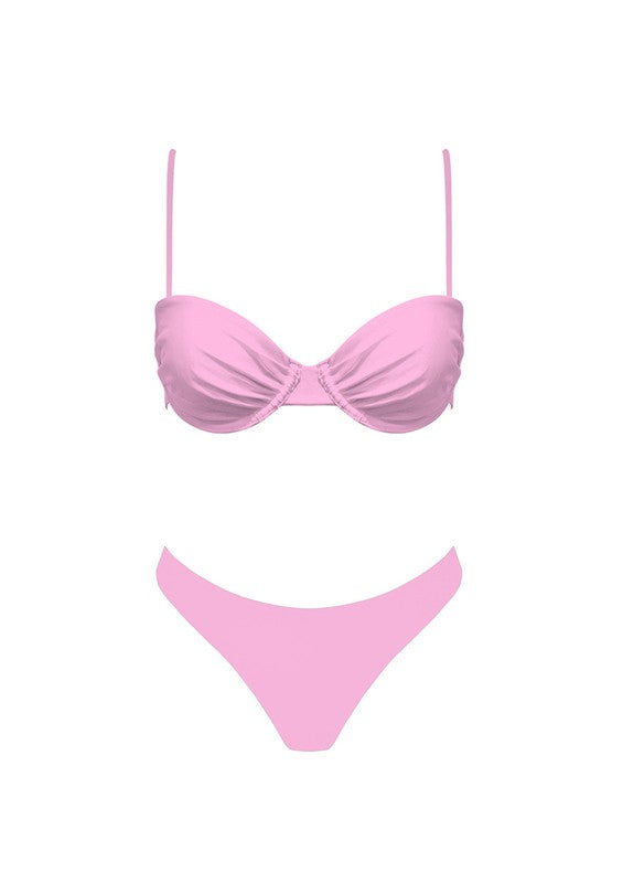 Baby Pink Bikini Set - RTS