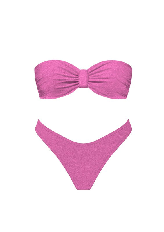 Bubble Gum Pink Bikini Set