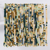 Assorted 2mm Stretch Seed Bead Bracelets