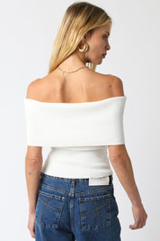 White Veena Top