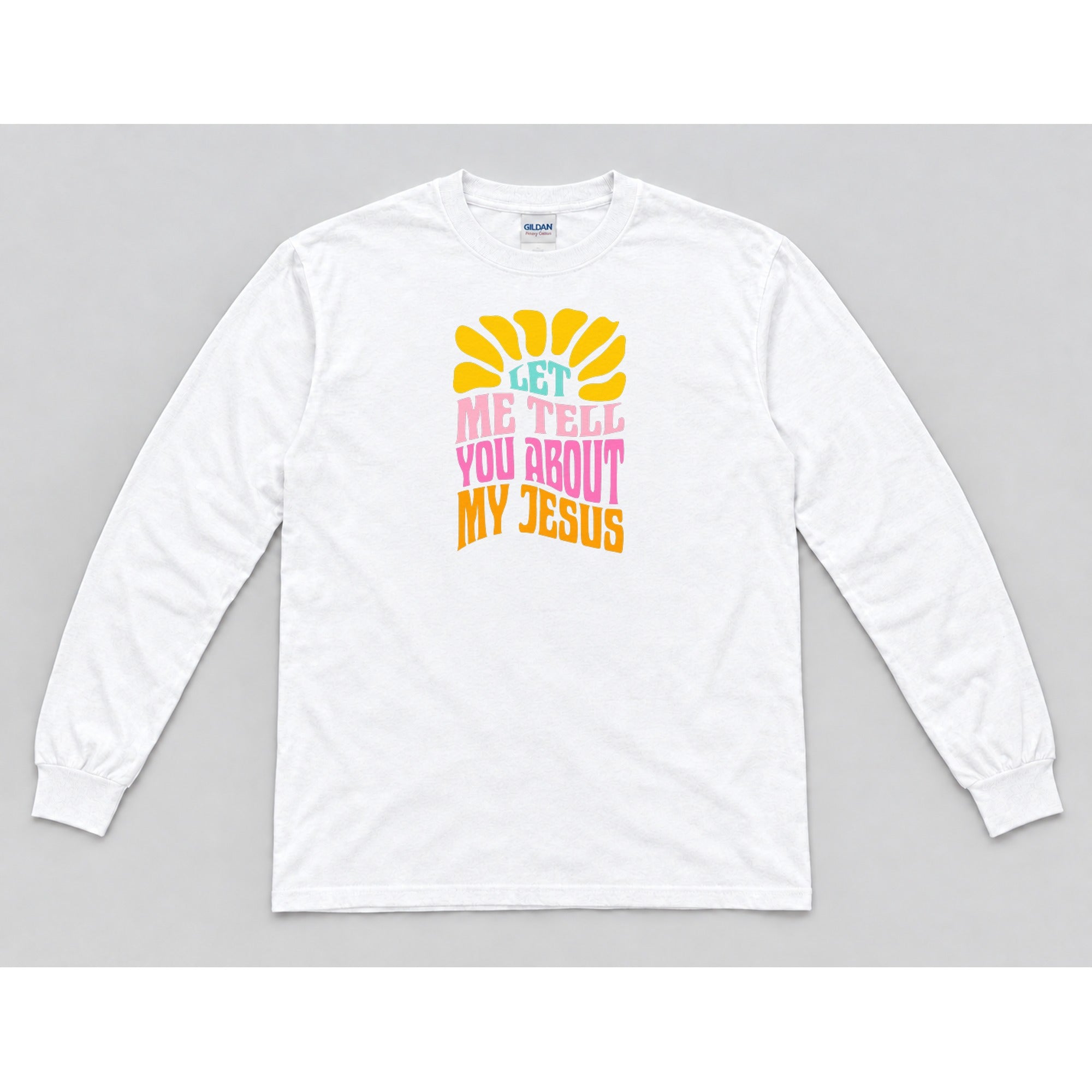 Long Sleeve White mockup
