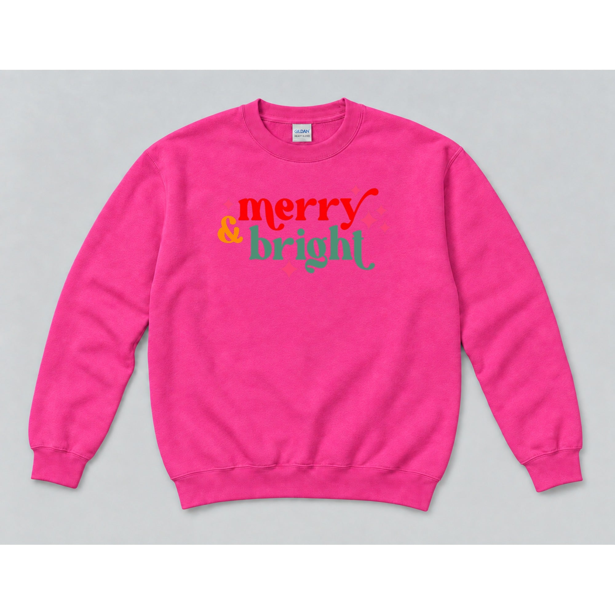 Crewneck Hot Pink mockup