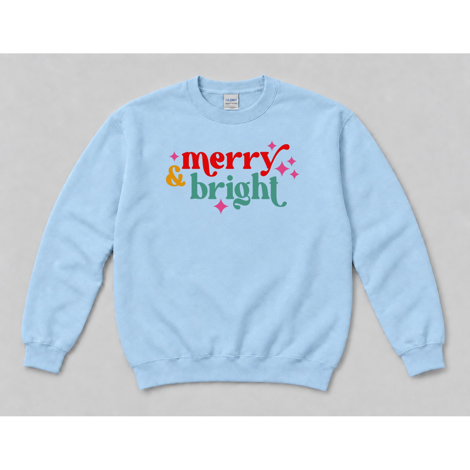 Crewneck Light Blue mockup