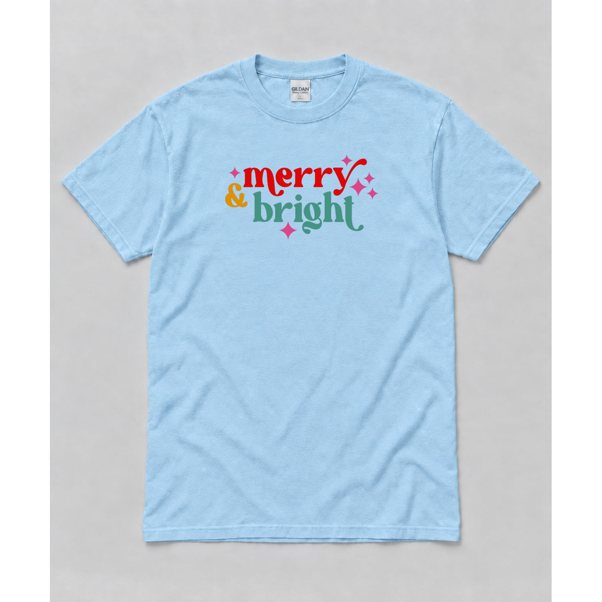 Short Sleeve Light Blue mockup