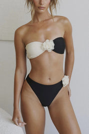 Black & White Bikini Set