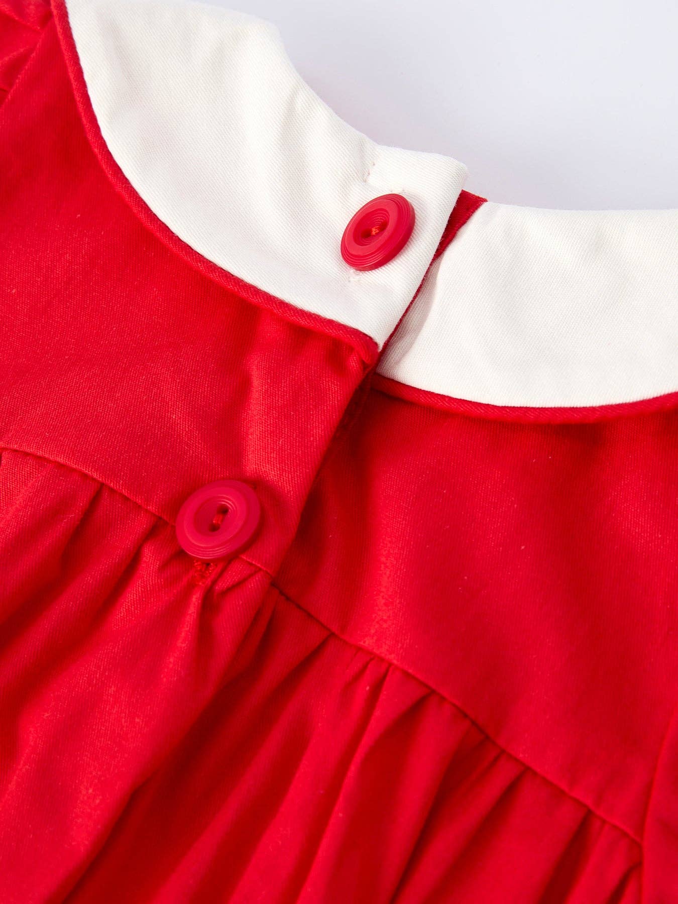 Red Ruffle Heart Romper