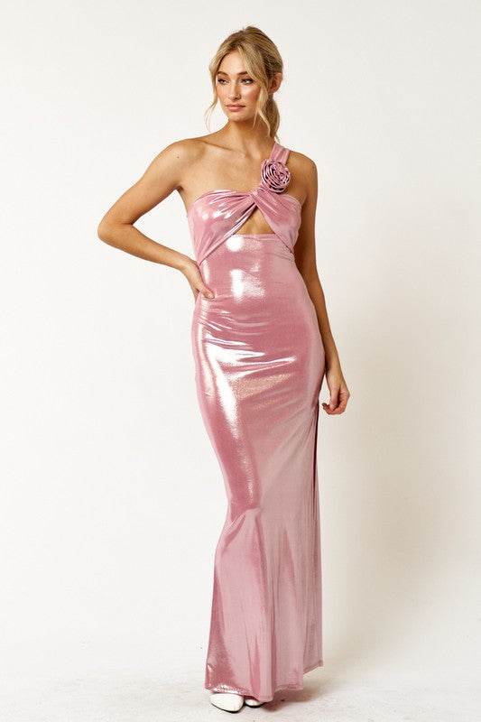 Gillian Glitter Maxi Dress - RTS