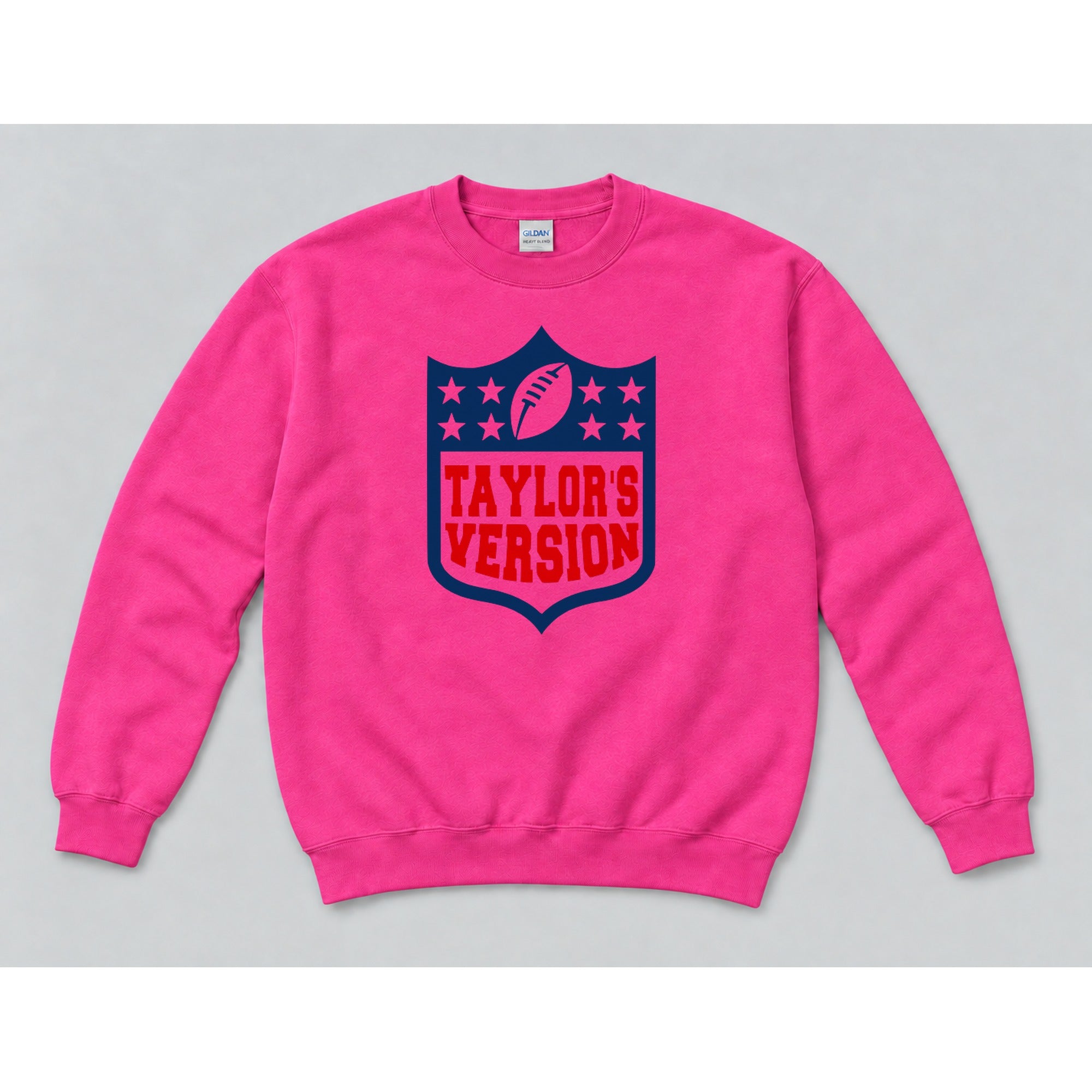 Crewneck Hot Pink mockup