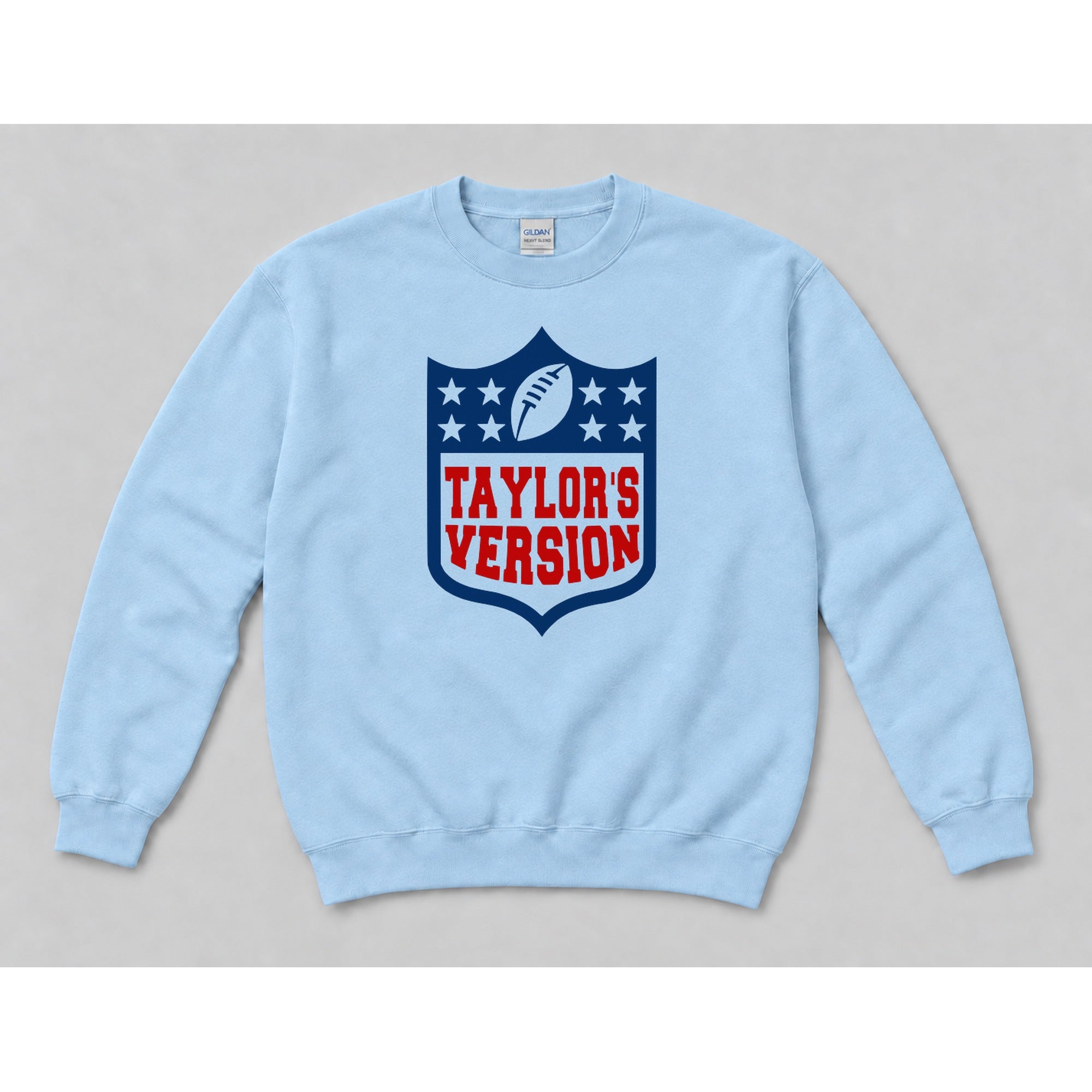 Crewneck Light Blue mockup