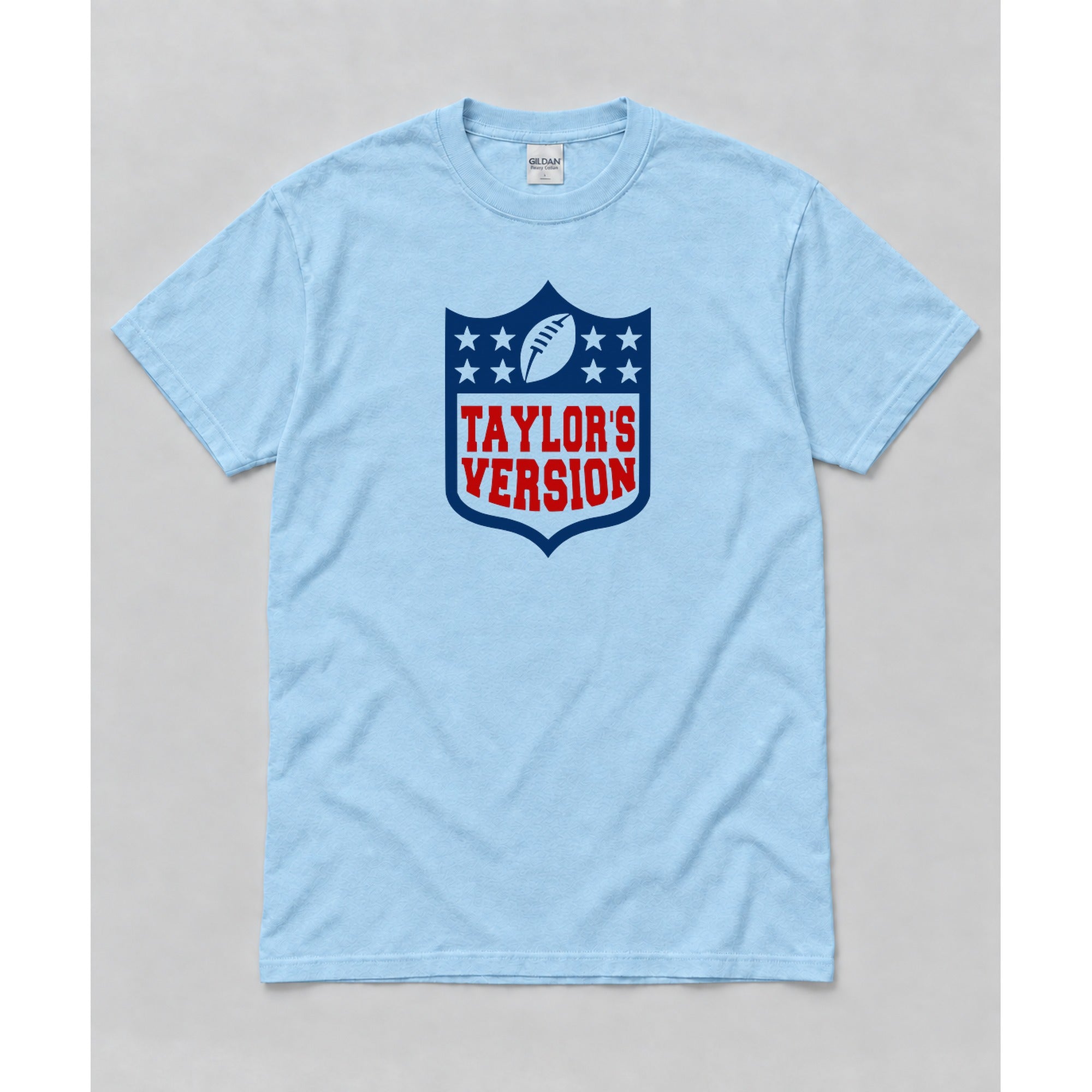 Short Sleeve Light Blue mockup