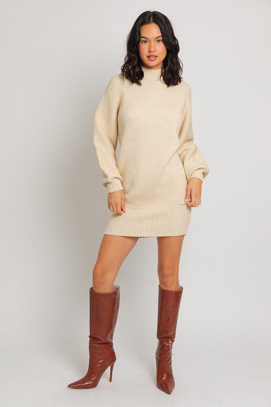 Oatmeal Sweater Dress