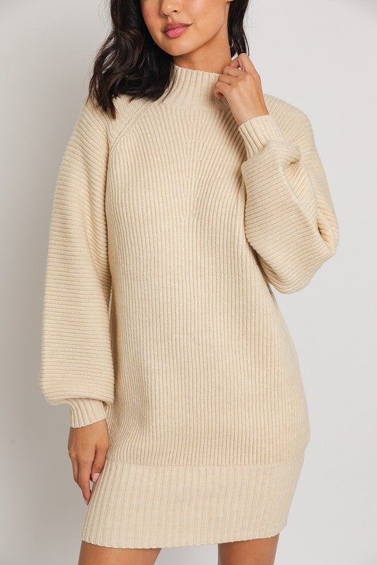 Oatmeal Sweater Dress