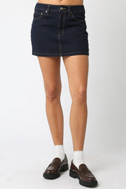 Jamie Dark Denim Skirt