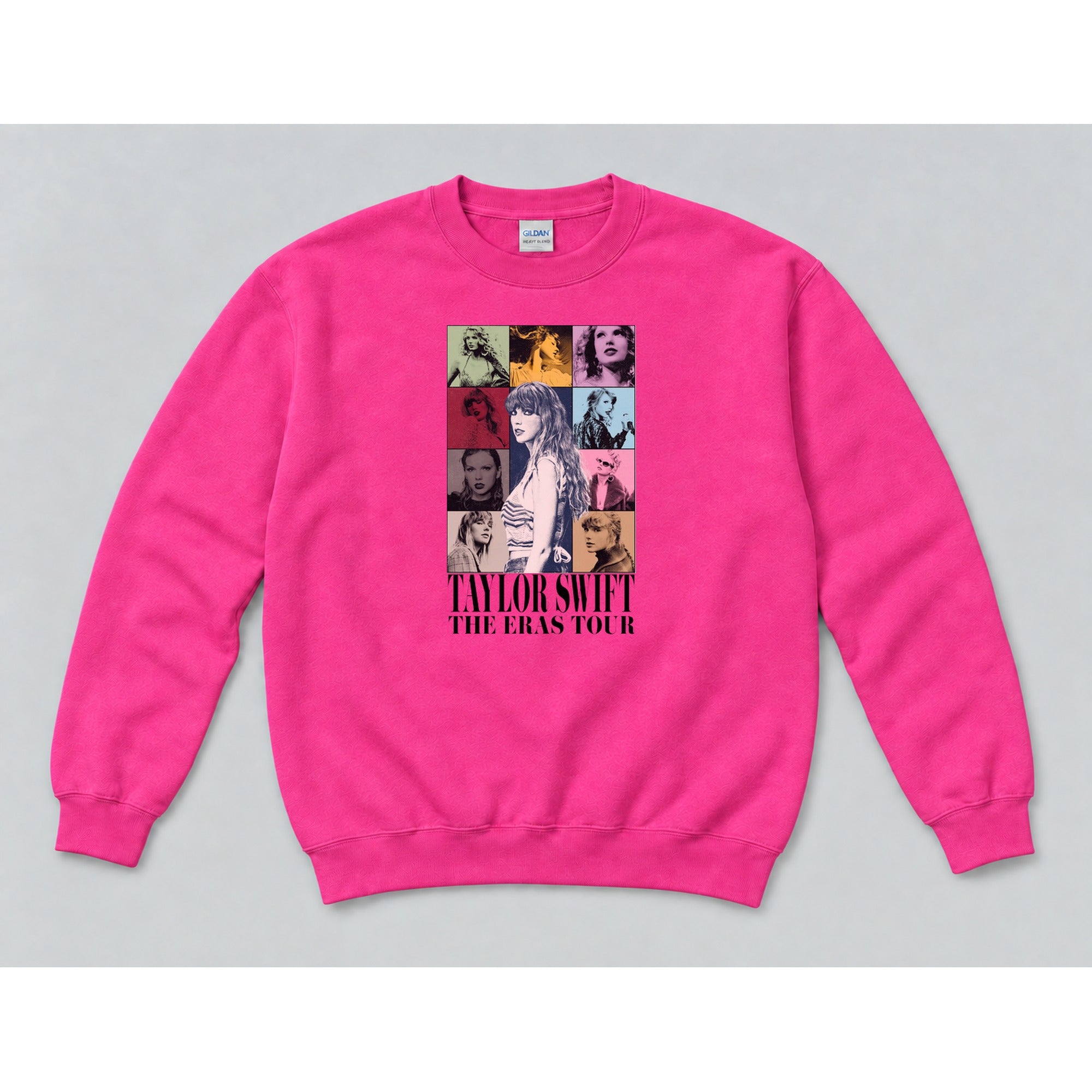 Crewneck Hot Pink mockup