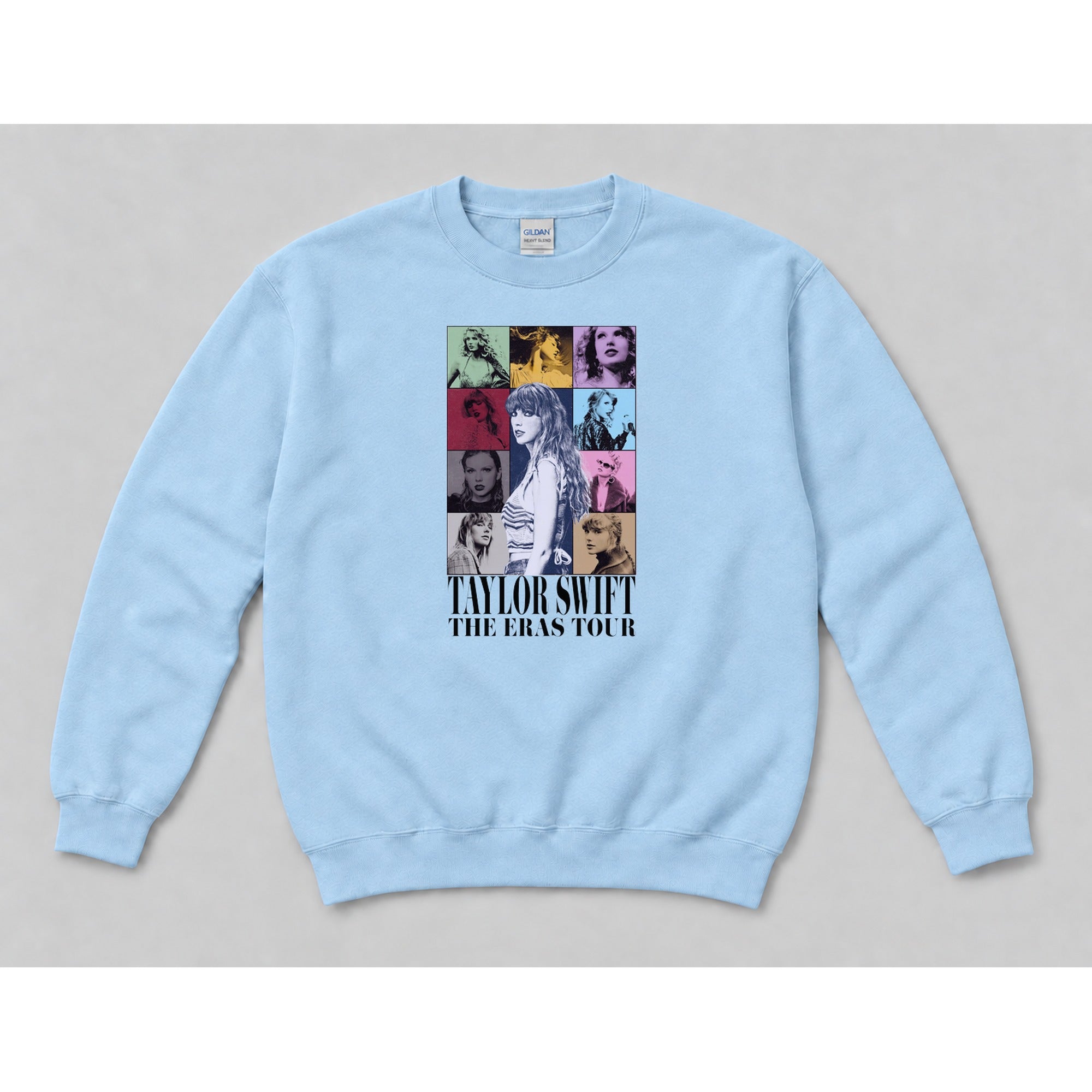 Crewneck Light Blue mockup