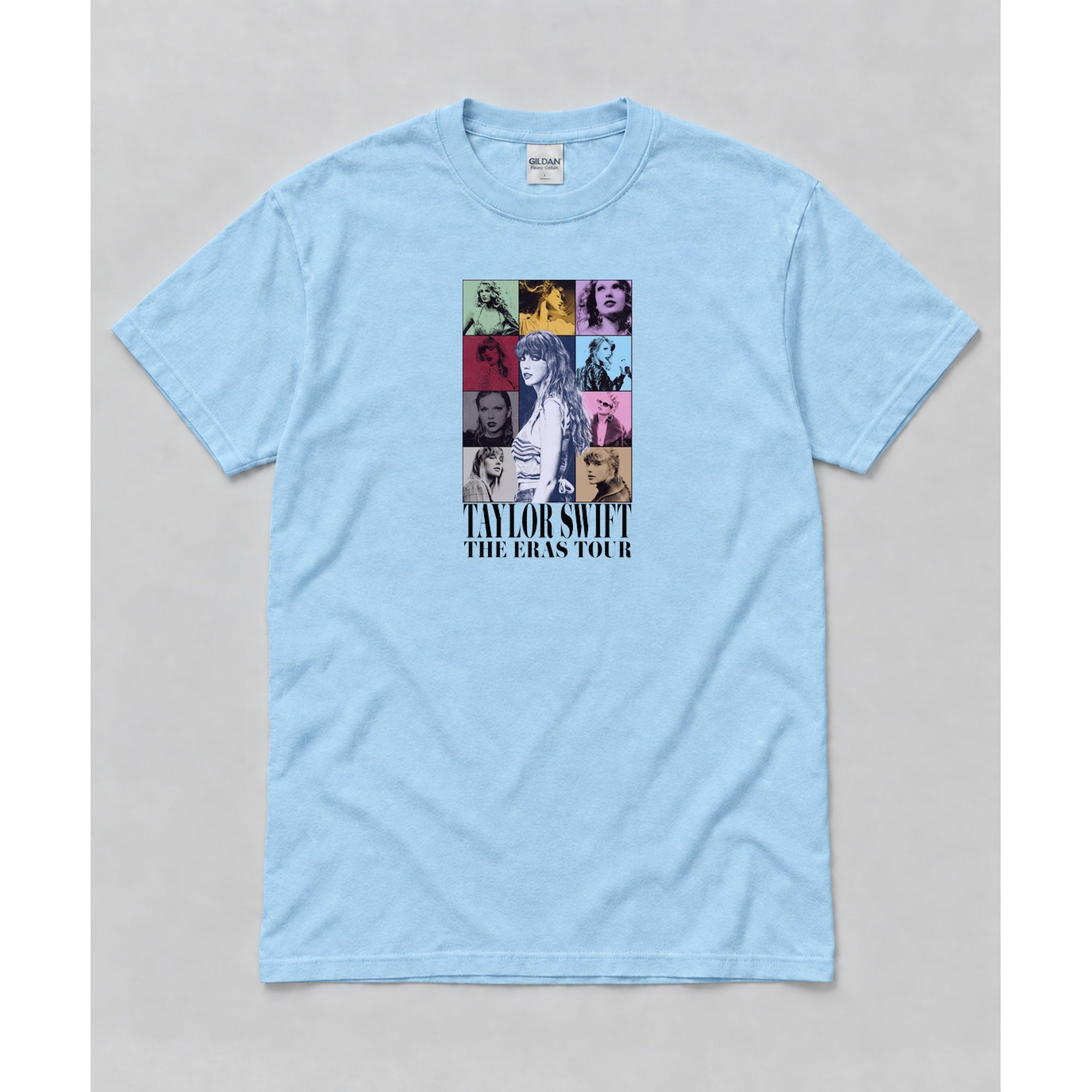 Short Sleeve Light Blue mockup