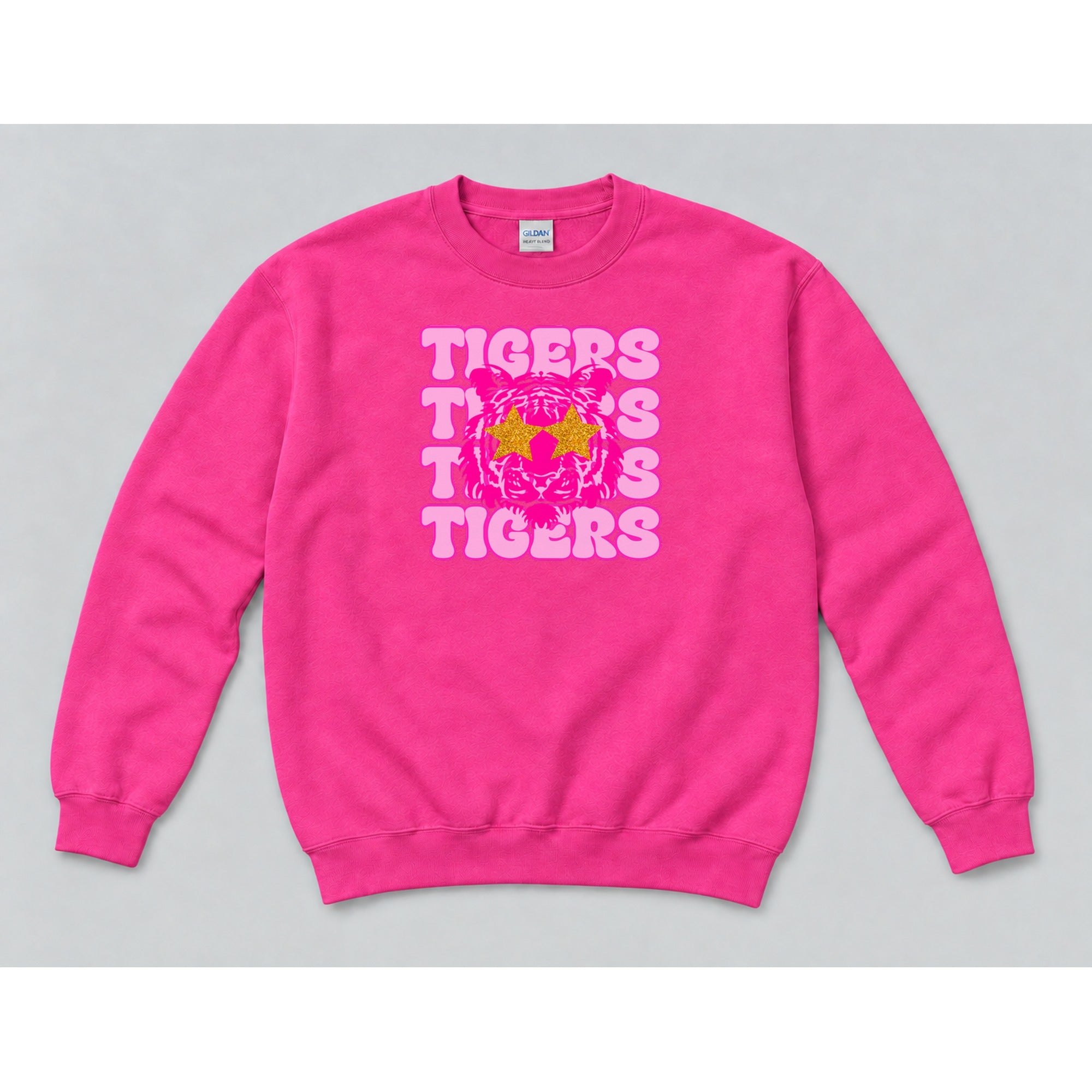 Crewneck Hot Pink mockup