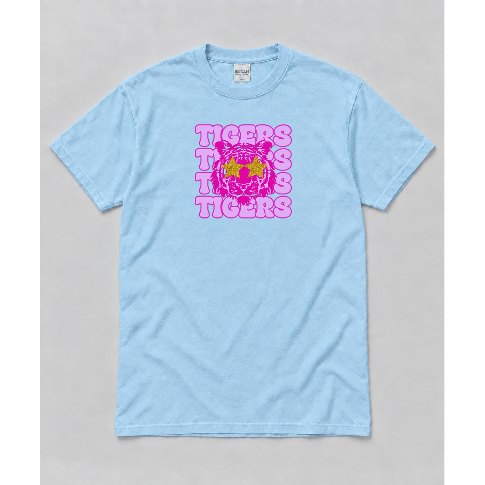 Short Sleeve Light Blue mockup