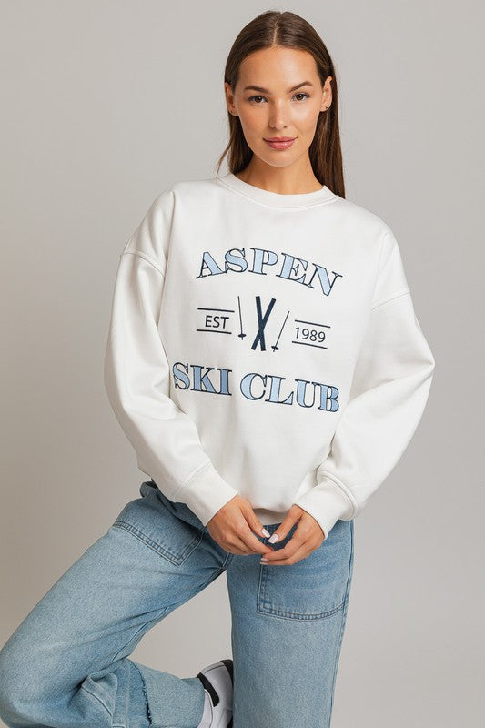 Aspen Ski Club Crewneck