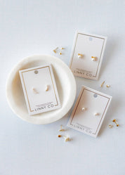 Screwback Stud Earrings Payton Pearl