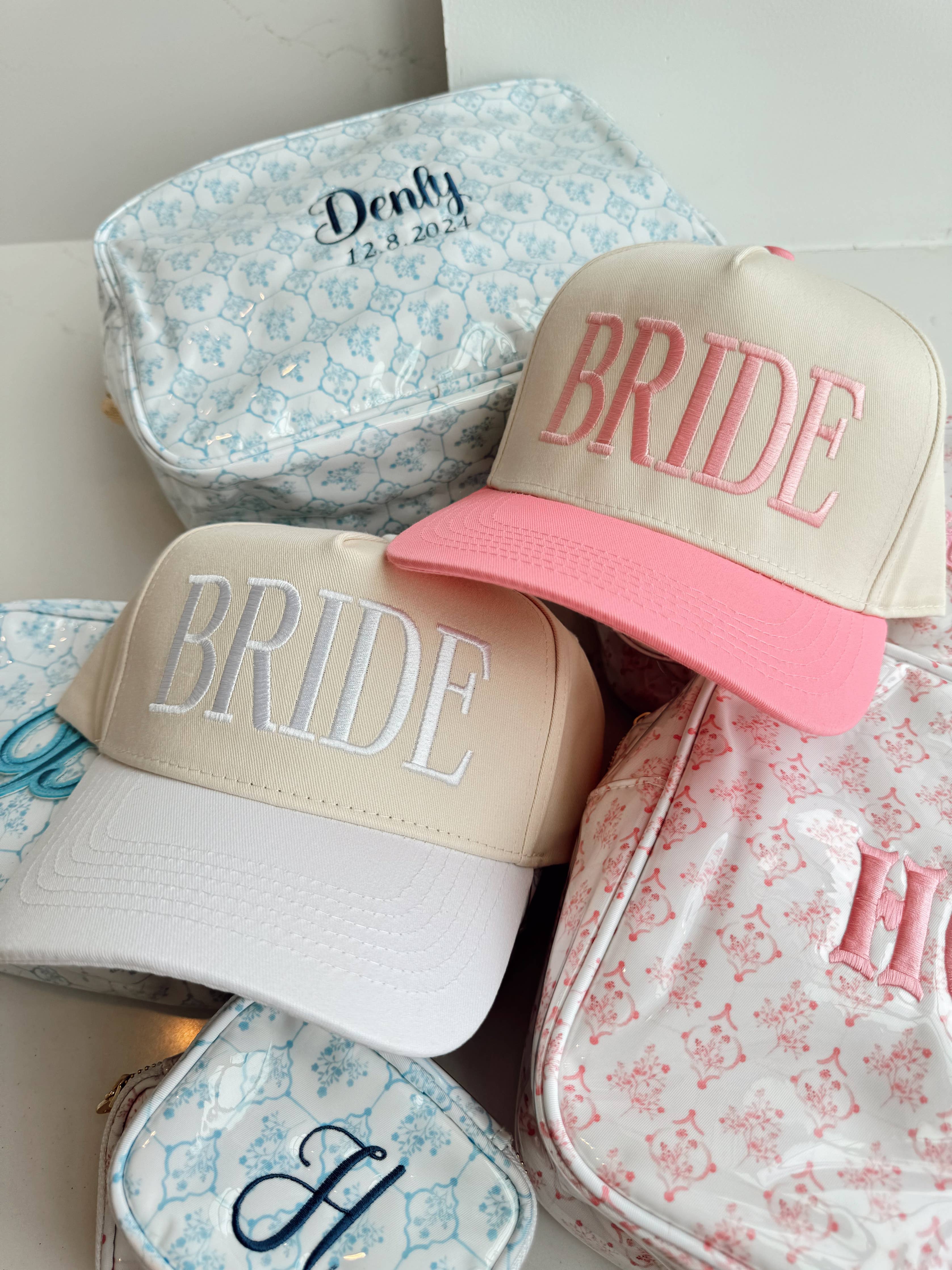 Pink Bride Vintage Trucker Hat