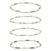 Miyuki Delica Stretch Bracelet - Assorted
