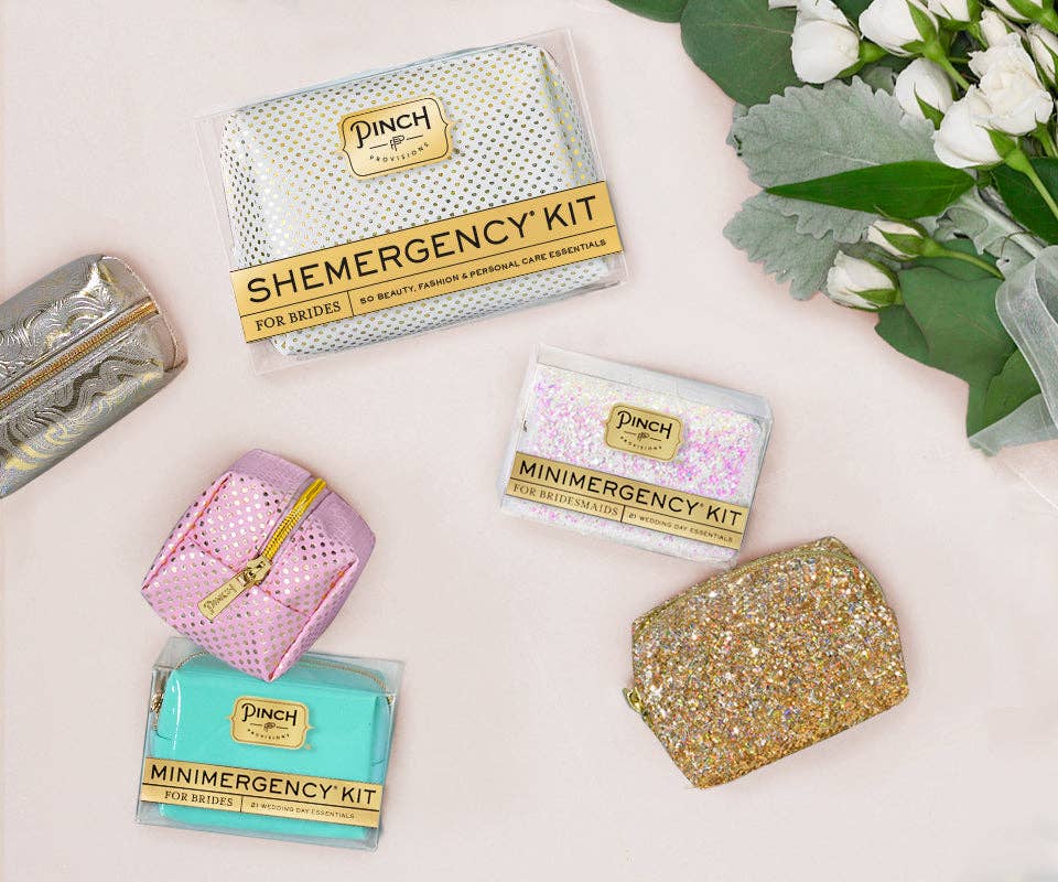 Gold Minimergency Kit for Brides