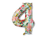 Garden Party Numbered Foil Balloon