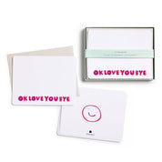 Okloveyoubye Flat Note Set