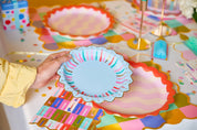 Birthday Wishes Dessert Plates (10 ct) showing size- 10"