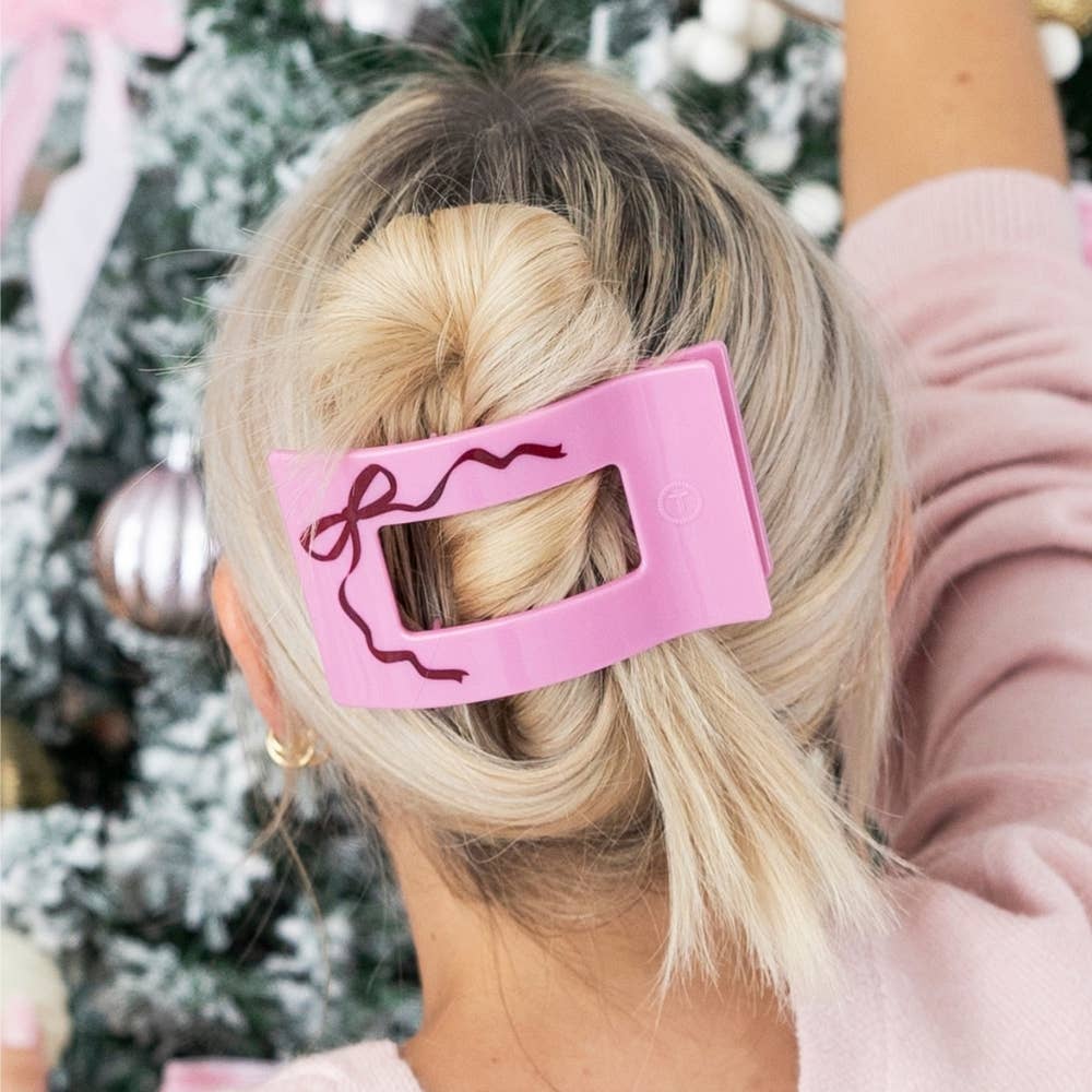 Flat Rectangle Hair Clip | Large | Just Add a Bow