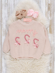 Merry Candy Canes Sweater