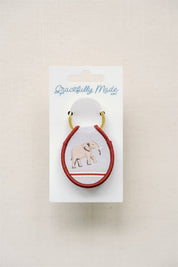 University of Alabama Embroidered Keychain