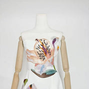 3D Floral Mini Dress