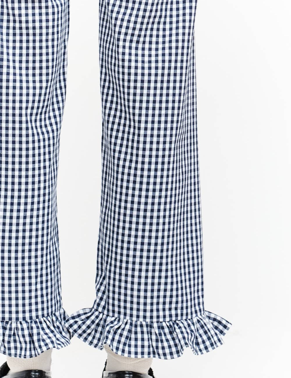 Navy Gingham Paloma Pants