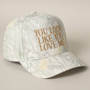 You Look Like You Love Me Cap/ Beige