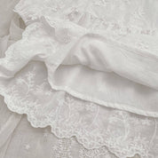 White Embroidered Baby Dress & Romper