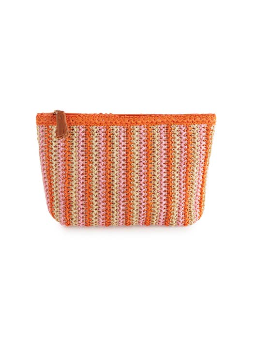 Pink Multicolor Pouch