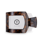 Square Flat Hair Clip | Large | Tortoise