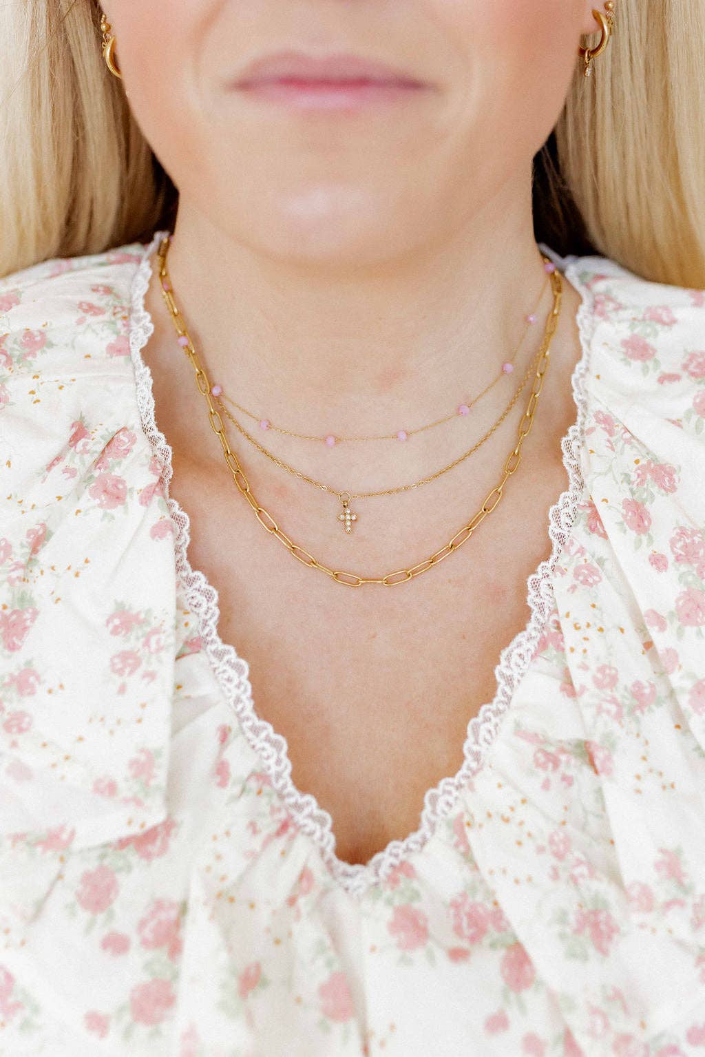 Necklace Dabney Pink