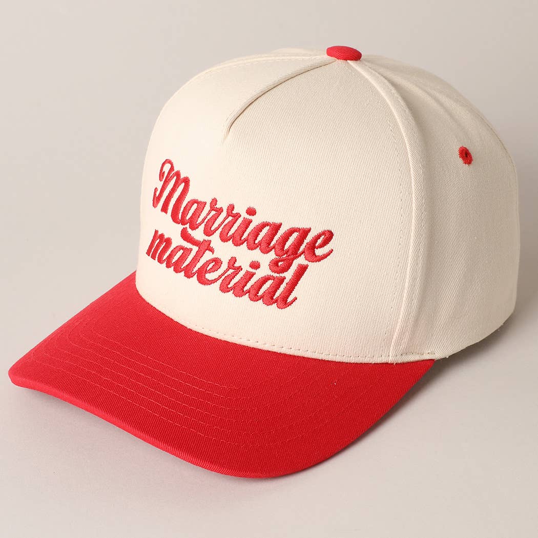 Marriage Material Trucker Hat