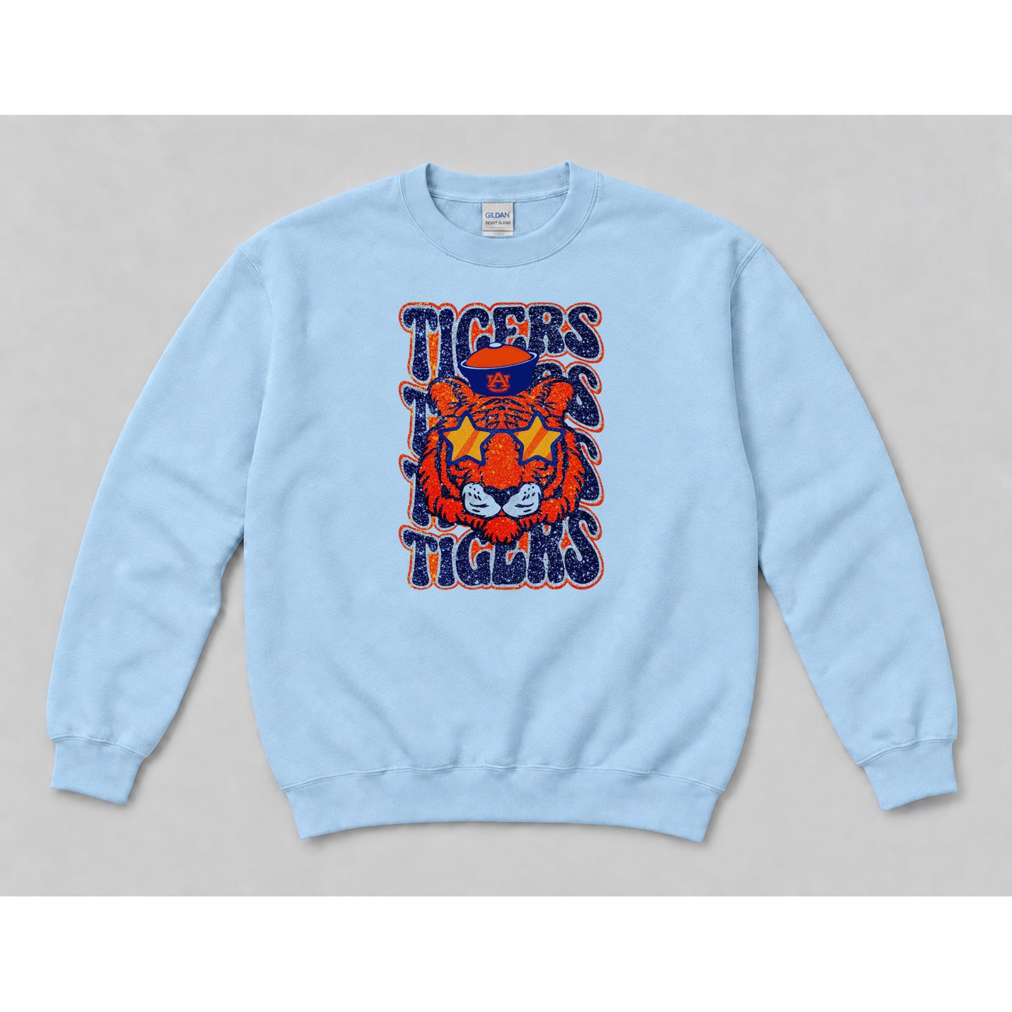 Crewneck Light Blue mockup