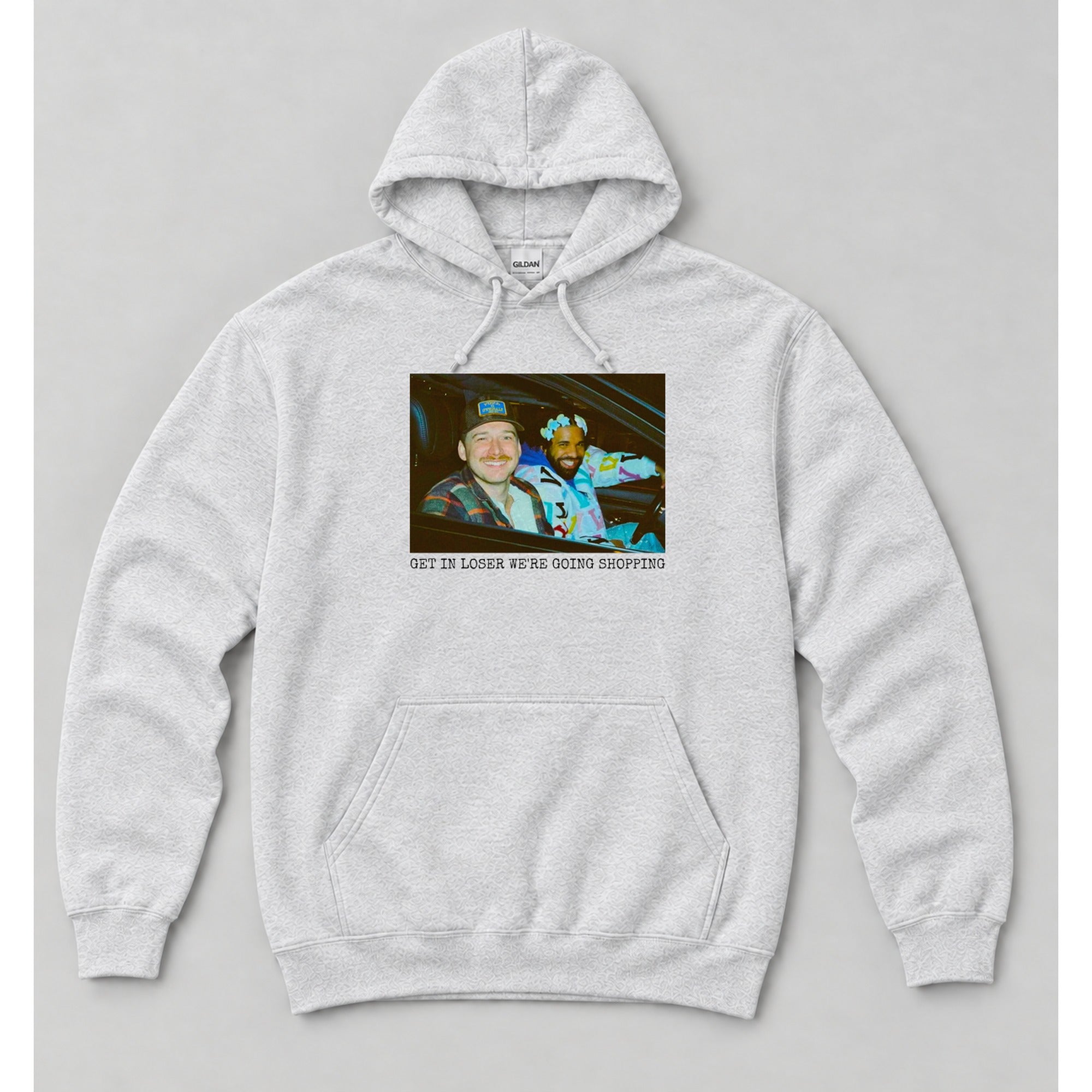 Hoodie Ash mockup