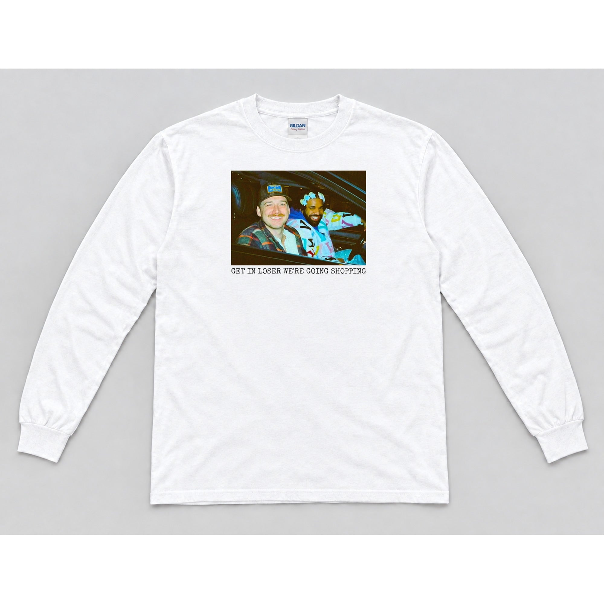 Long Sleeve White mockup