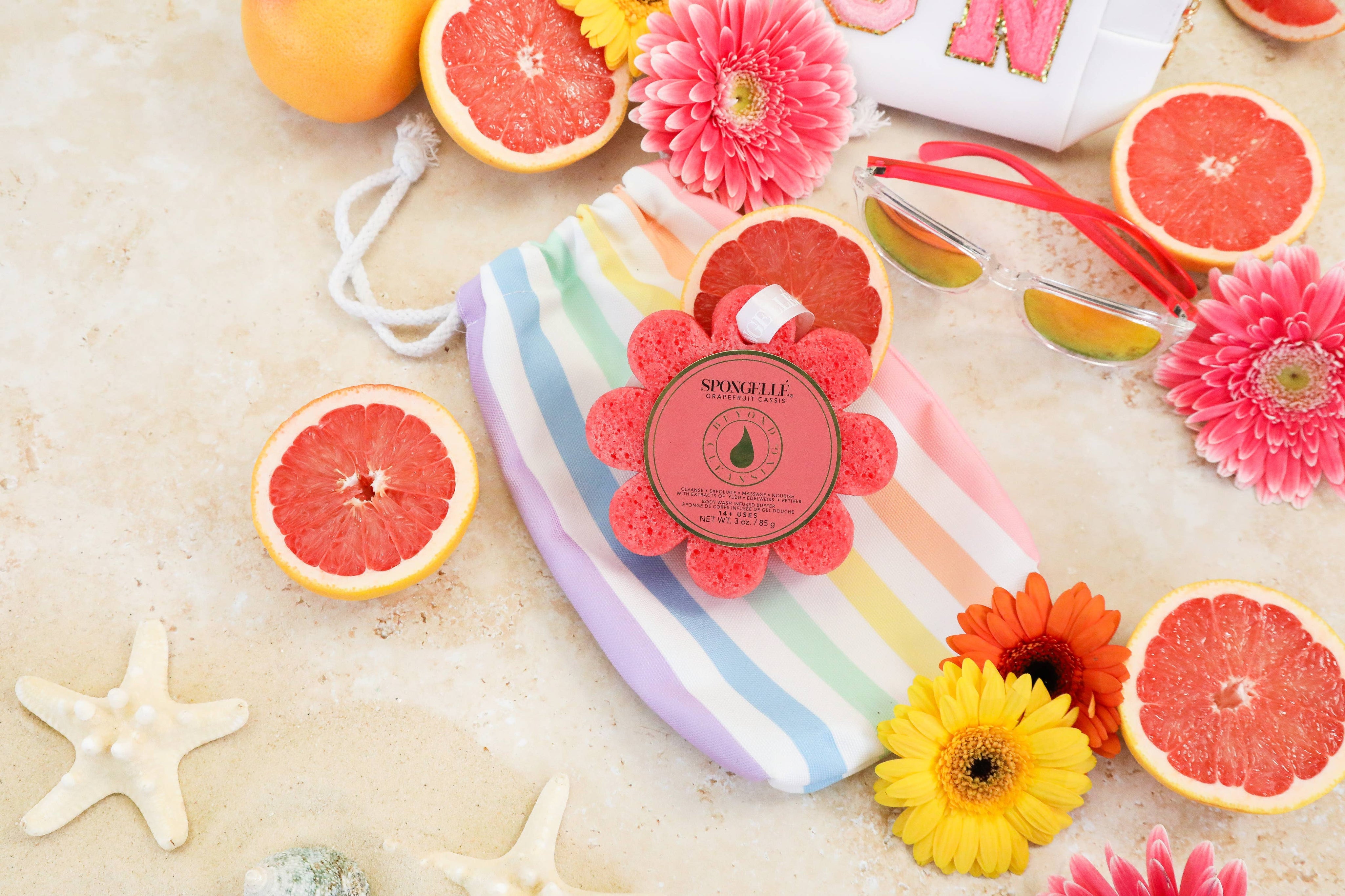 Grapefruit Cassis Wild Flower | Citrus Scented | Soap Buffer